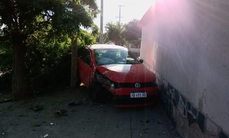 Catriel. Imprudencia al volante. Un detenido