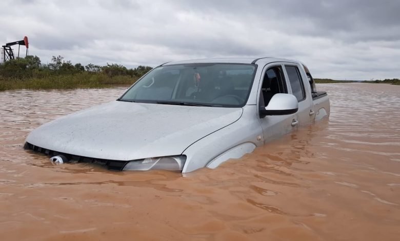 La lluvia aisló a vecinos de Valle Verde y Octavio Pico