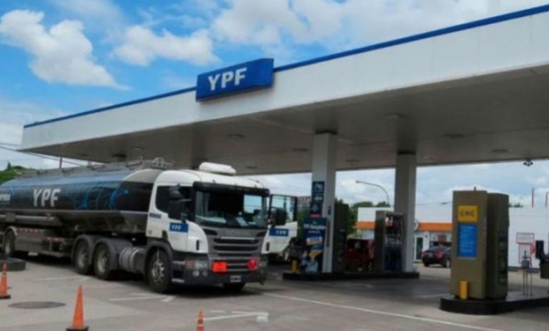 YPF aumenta un 9% el precio de sus naftas y gasoil