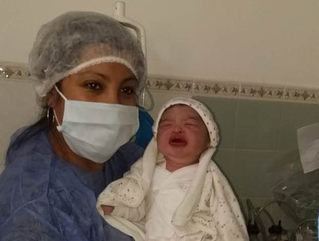 Beba nació en una ambulancia entre La Humada y Santa Isabel