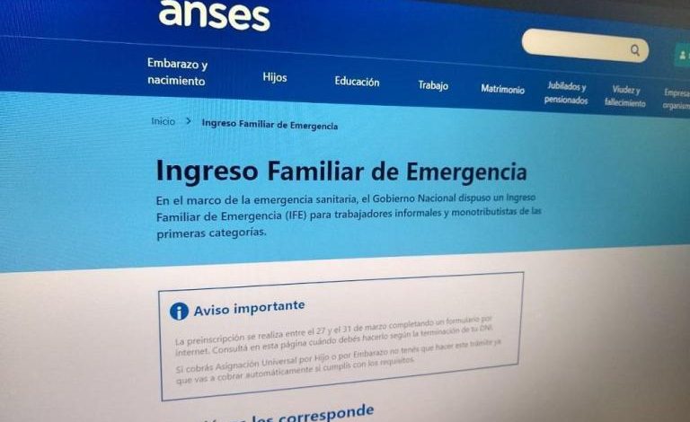 IFE: conocé el calendario de pagos