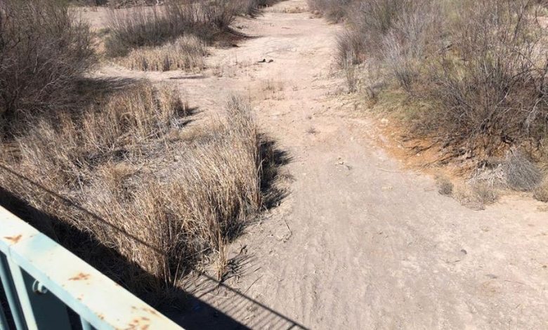 Hace un año que el río Atuel no llega a Algarrobo del Aguila