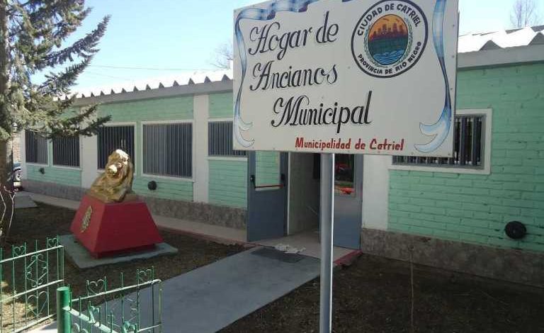 Catriel. Hay abuelos con coronavirus en el hogar de ancianos
