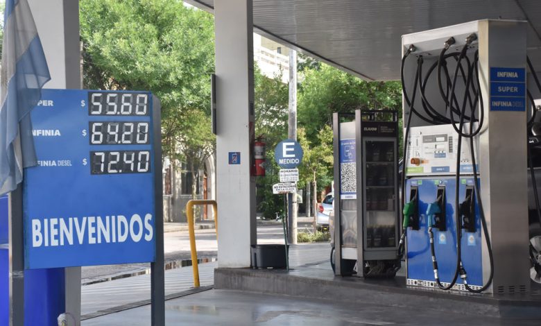 YPF aumentó el precio de sus combustibles un 2,5%