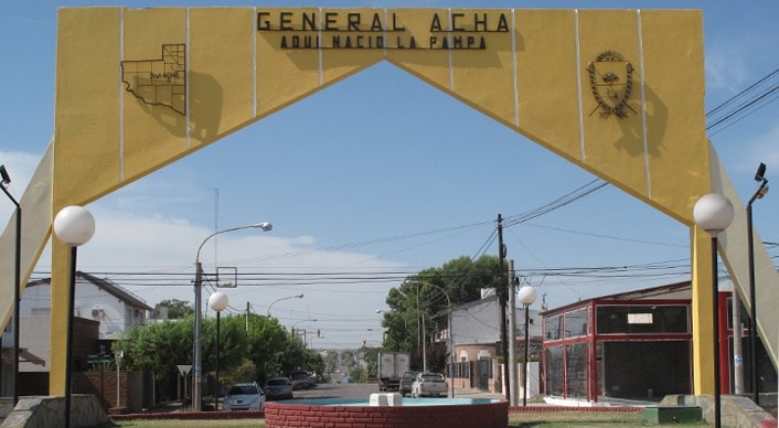 General Acha-Detienen a un hombre por el abuso de una perra