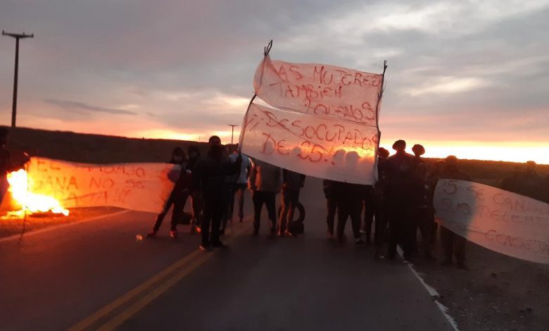 Desocupados cortaron el acceso a 25 de Mayo
