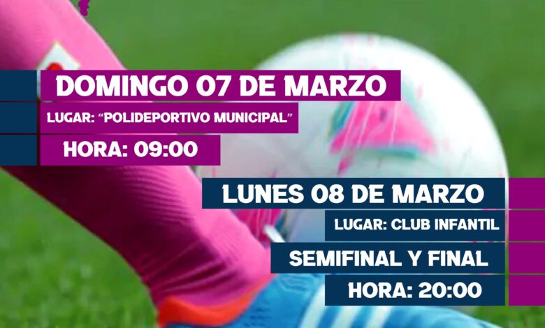 25 de Mayo-Torneo de Futbol 8M «Nada que festejar»