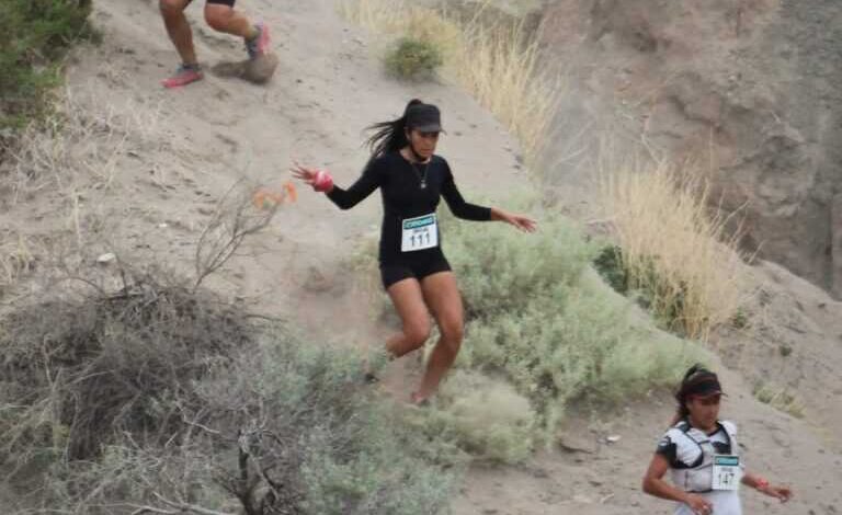 Debora Fuentes se quedó con la general de los 8k en el Trail Running de Catriel