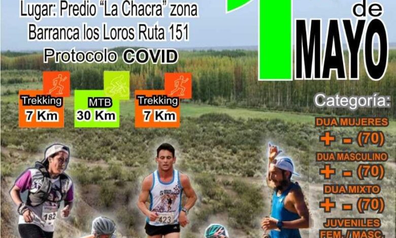 El fin de semana activa con el Duatlón “Corredores de Montaña Yolanda Mardones”