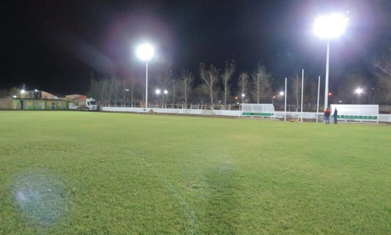 25 de Mayo- La Cancha del Poli con nueva iluminación
