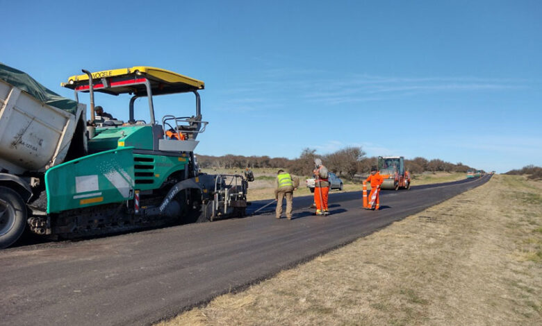 Vialidad Nacional realiza obras en La Pampa, entre ellas ruta 151
