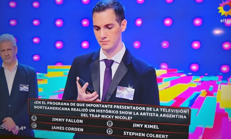 Pampeano ganó $ 1 millón de pesos en “Los 8 escalones”