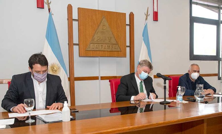 Se licitaron obras en las rutas 18 y 20, incluye iluminación rotonda Cruce del Desierto