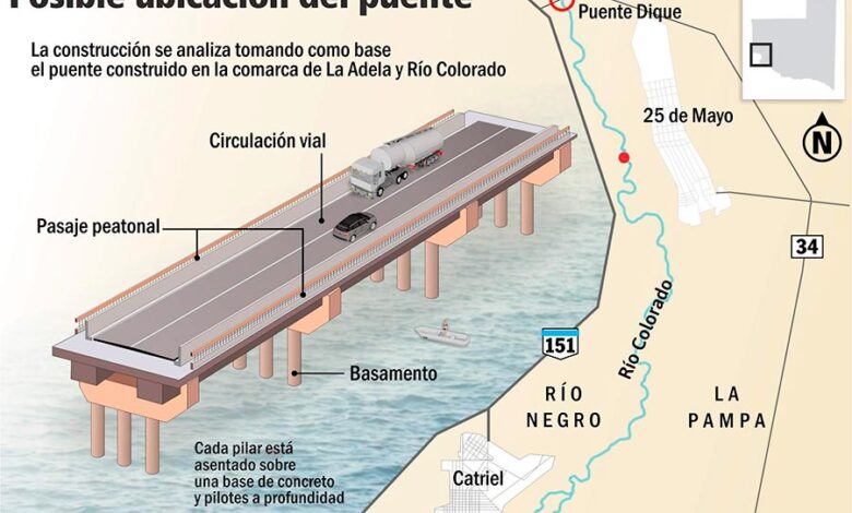 Estamos en campaña?-Vialidad dice que evalúa el nuevo puente 25 de Mayo-Catriel