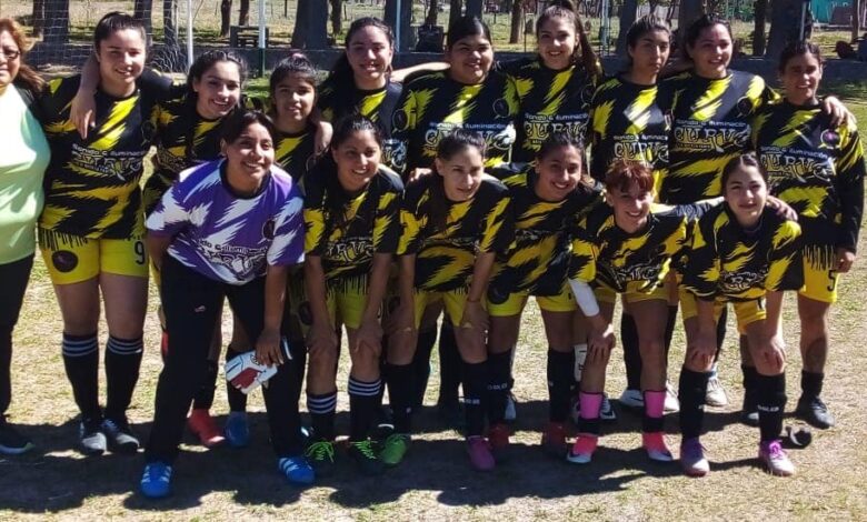 Liga Provincial de Futbol- La Esc. Municipal de Futbol arrasó frente a Algarrobo