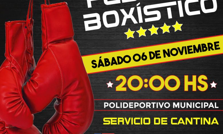 Se viene un sábado a todo Boxeo en 25 de Mayo