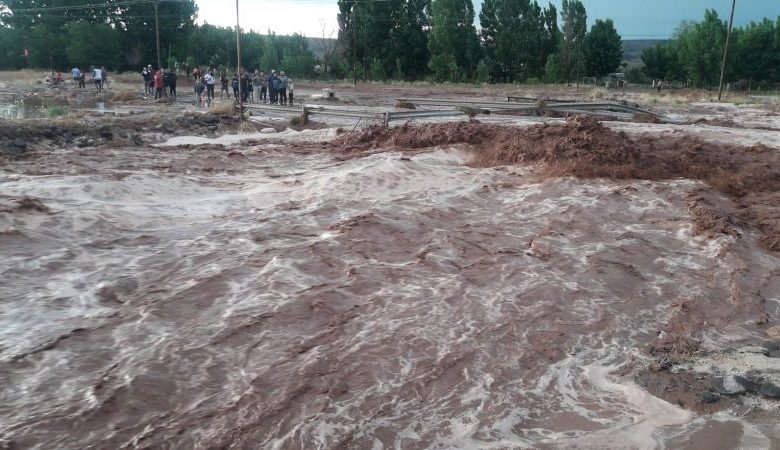 Tormentas: Aluviones inundaron Rincón de los Sauces