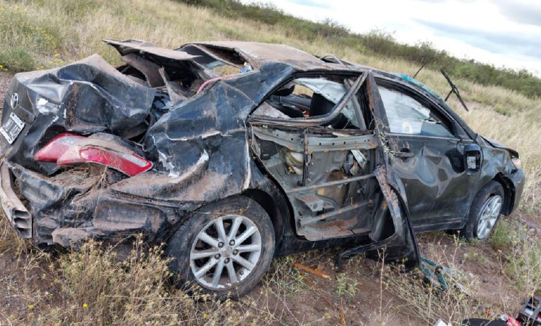 Otro vuelco fatal en la Ruta 20, cerca de La Reforma