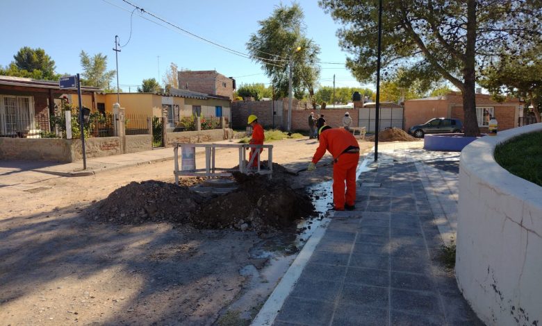 25 de Mayo-Comenzó la obra de pavimentación de pasajes