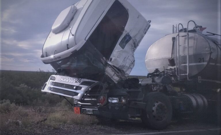Ruta 151: otro accidente por ondulaciones en la cinta asfáltica