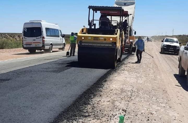 Ruta 151: continúan los trabajos entre Puelén y ruta 20