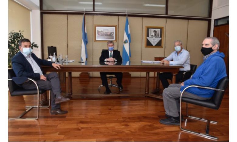 Ziliotto se reunió con Abeldaño y dialogaron sobre el desarrollo de 25 de Mayo