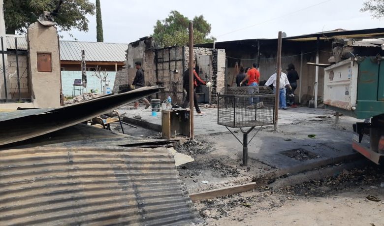 Incendio de vivienda en Cuatro Esquinas. Formularán cargos al acusado