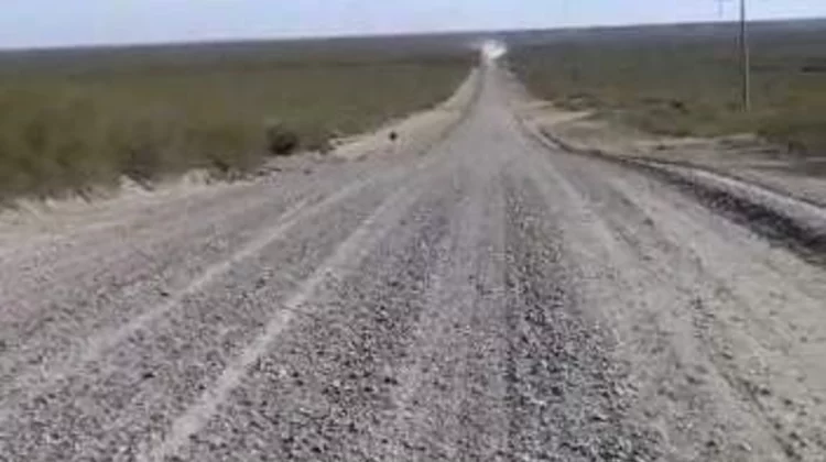 25 de Mayo a Casa de Piedra-«Es imposible circular»
