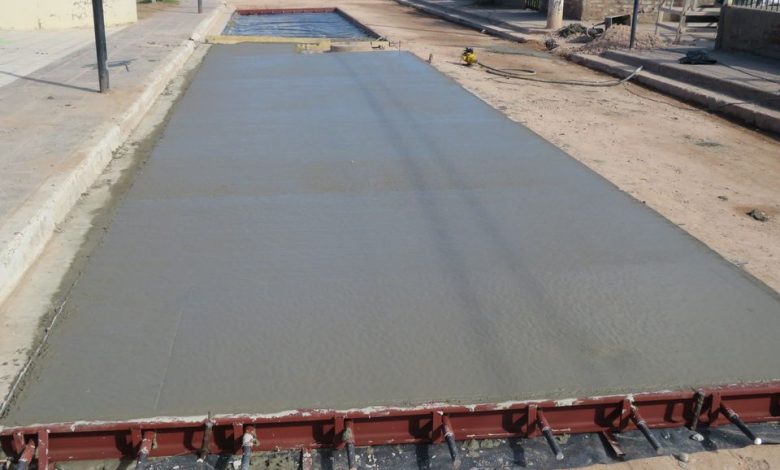 25 de Mayo-Avanzan obras de pavimentación