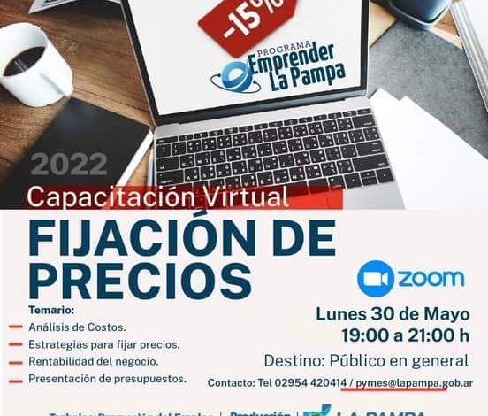 CAPACITAN A EMPRENDEDORES SOBRE «FIJACIÓN DE PRECIOS»