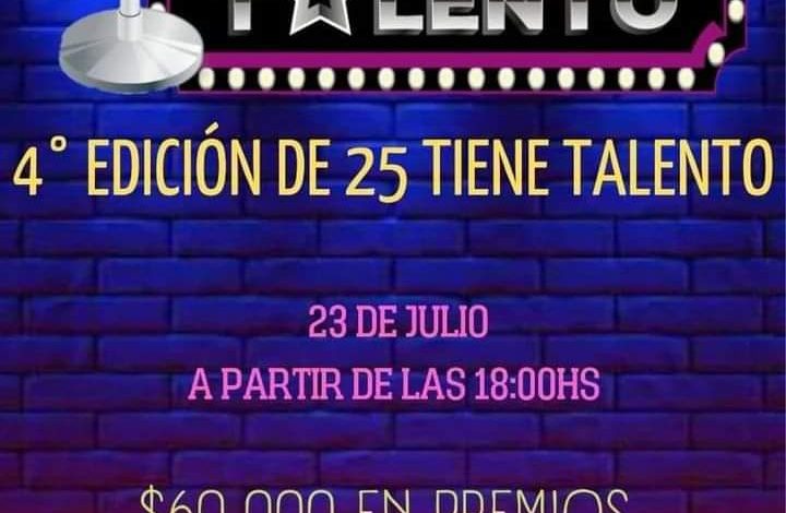 Se viene una nueva edición del «25 tiene Talento»