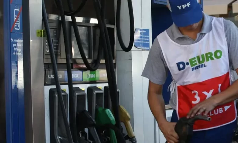 YPF aumentó las naftas y gasoil un 7,5%