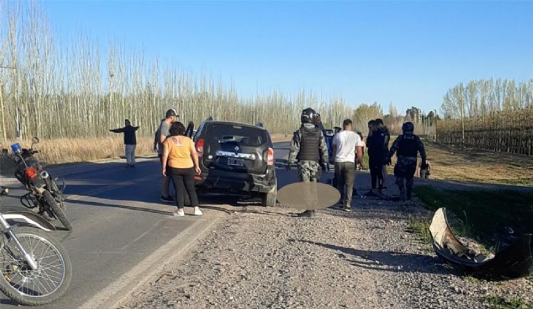 Ruta 151: una mujer murió en un choque cerca de Cinco Saltos