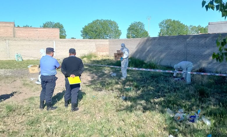 25 de Mayo-Aparecieron restos óseos humanos en una bolsa