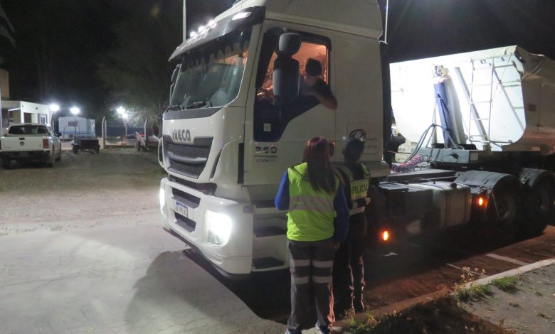 25 de Mayo-La CNRT realiza controles en Puente Dique