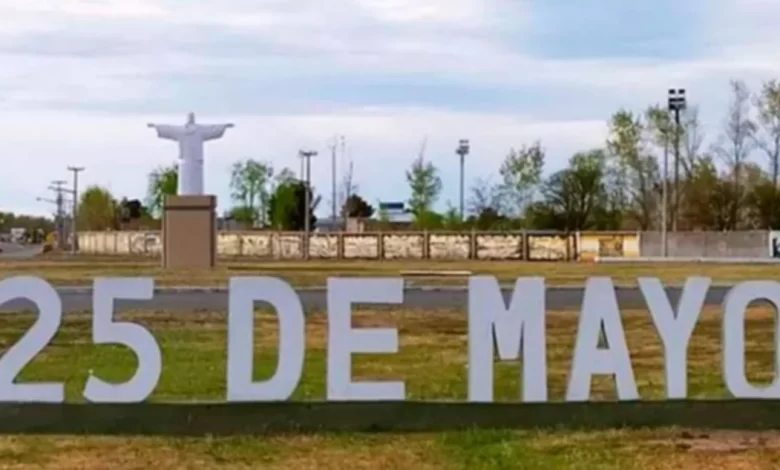 25 de Mayo-Le quemaron el pelo