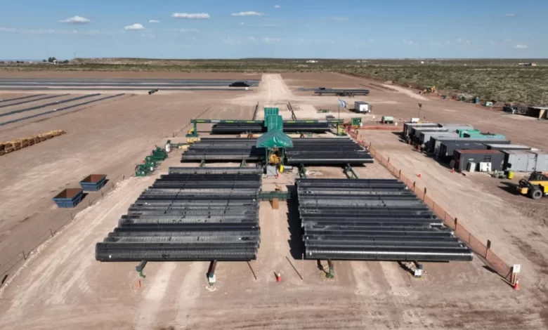 Gasoducto: instalaron planta de doble junta en Gral. Acha