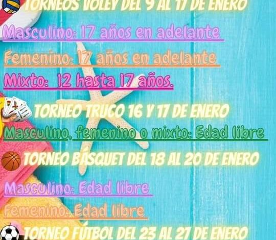 ACTIVIDADES DEPORTIVAS DE VERANO DE LA AGENCIA JUVENIL