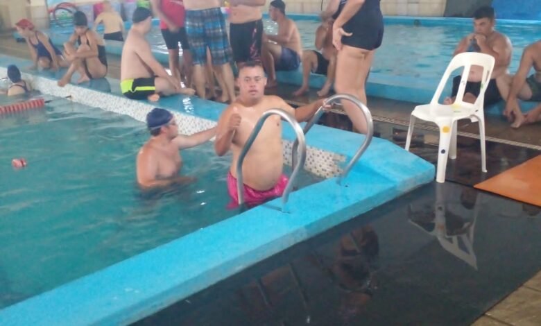 Elisandro Espinosa participó convocado al seleccionado de Natación Pampeano