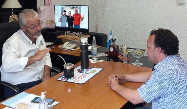 El Director de Discapacidad; Iván Poggio visitó 25 de Mayo