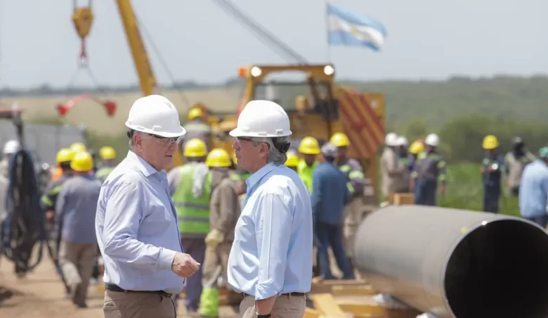 Avanza el gasoducto: ENARSA ratificó que estará listo «antes del invierno»