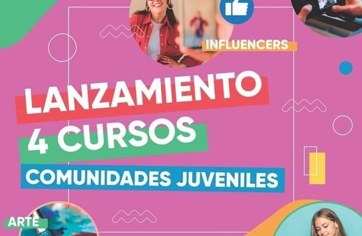 Lanzamiento de 4 cursos a través de la Dirección de Juventud