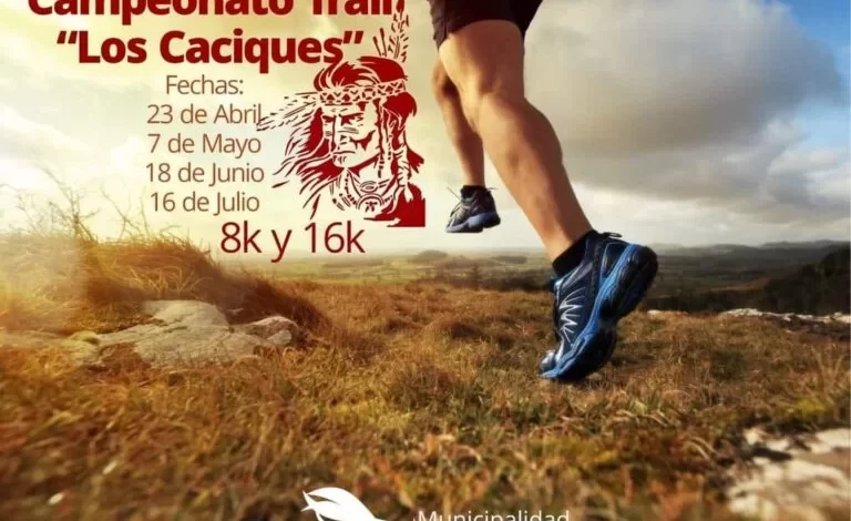 Catriel tendrá su Campeonato de Trail Running 2023