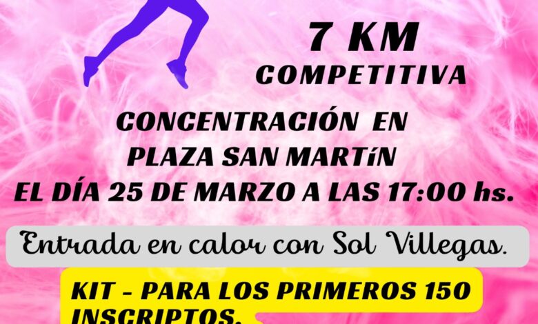 25 de Mayo-Se viene el running 8M