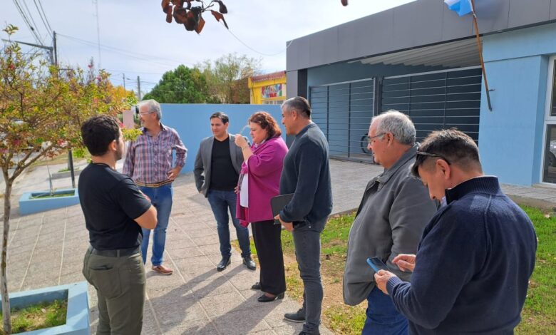 25 de Mayo-Abeldaño recorrió el remodelado edificio del I.S.S