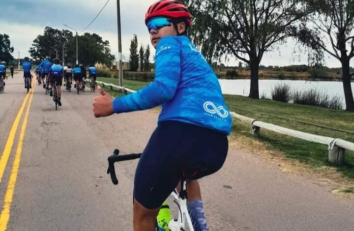 Ciclismo-Destacada actuación de Joaquín Fernández en Acha