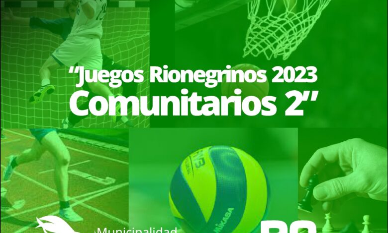 Catriel-Convocatoria a clubes e instituciones para inscripciones a los “Juegos Rionegrinos»
