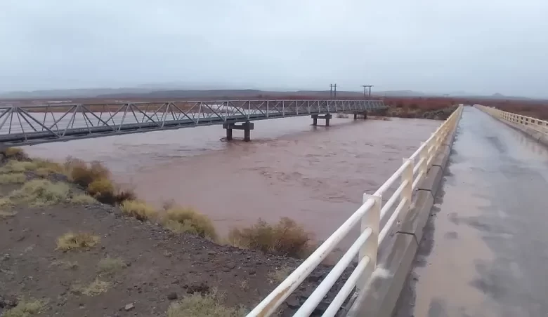 El río Colorado registraba un caudal casi 20 veces superior al promedio