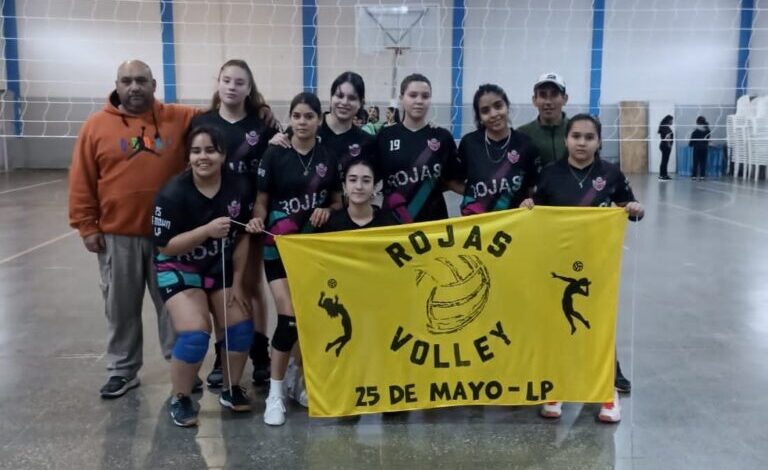 Rojas Voley se adjudicó la instancia zonal de los Juegos Pampeanos