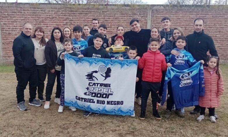 Padel-Los chicos de Catriel y 25 de Mayo la rompieron en Santa Rosa